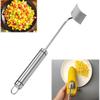 Stainless Steel Corn Thresher Stripper Peeler Kitchen Tool Corn Cutter Cob Peeler Stripper Kitchen Gadgets for Home BBQ