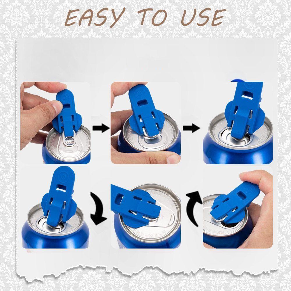 Reusable Lid Remover Kitchen Tools Jars Can Be Sealed Corkscrew Bottle Opener Easy Can Opener