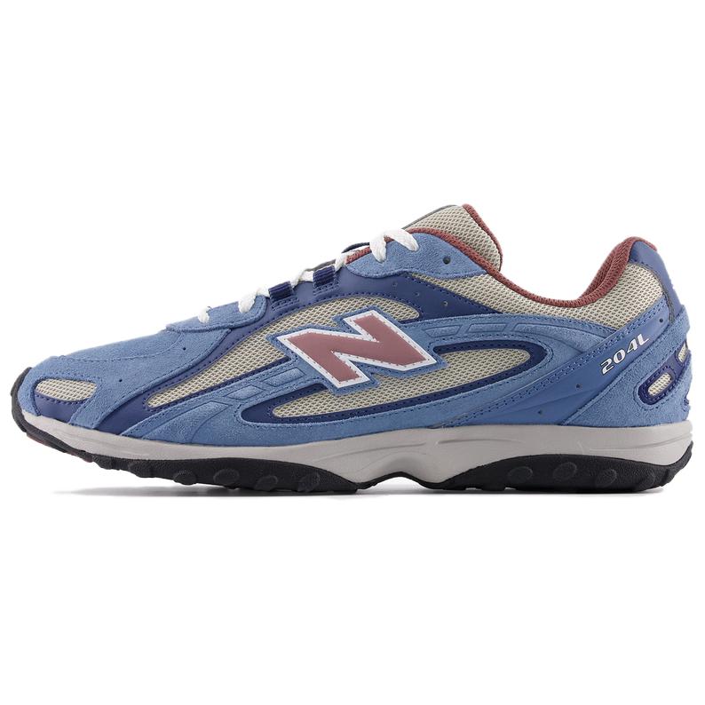 New Balance 204 л Унисекс Прибрежный Синий Вымытый Бордовый U204LNPA