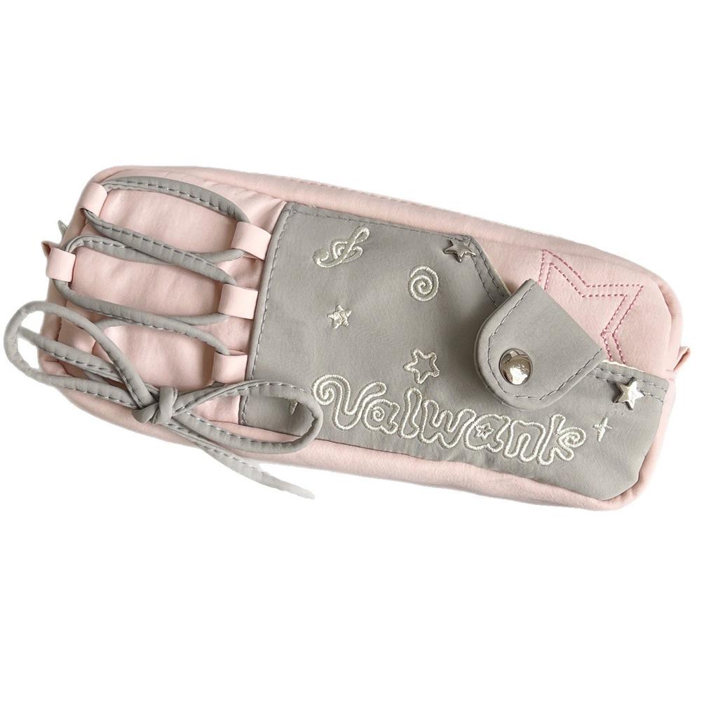 Новый пенал для девочек, высокая ценность, инс, для учеников начальной школы, сумка для канцелярских принадлежностей, пенал для учеников средней школы, большой вместимости