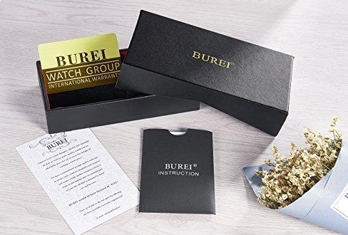 Часы BUREI, кожаные, популярные, брендовые, аналоговые, с римскими цифрами, простые, водонепроницаемые, стильные, деловые, серебристо-белые, мужские, мужские