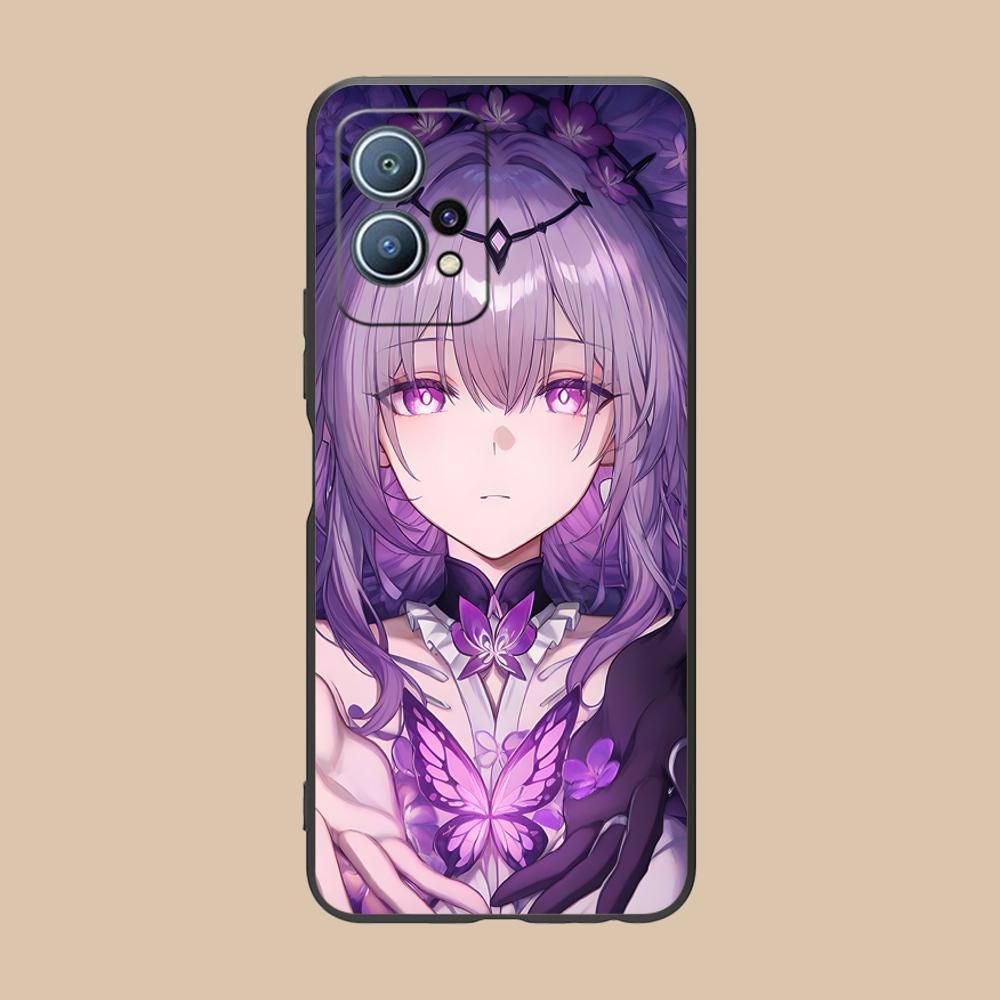 HSR Castorice Матовый ТПУ Чехол для Мобильного Телефона для Huawei P60 P50 P40 P30 P20 P10 P9 P8 Pro Lite Plus Цветной Печатный Чехол