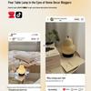 Vintage French Cream Pear Table Lamp: Portable Touch Night Light for Bedroom, Study, and Living Room with Charging Feature.