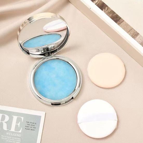 11 г лавандовая матовая пудра с пуховым контролем жирности, натуральная, долговечная, без блеска, для женщин и девочек, для макияжа, для маскировки лица, прессованная закрепляющая пудра