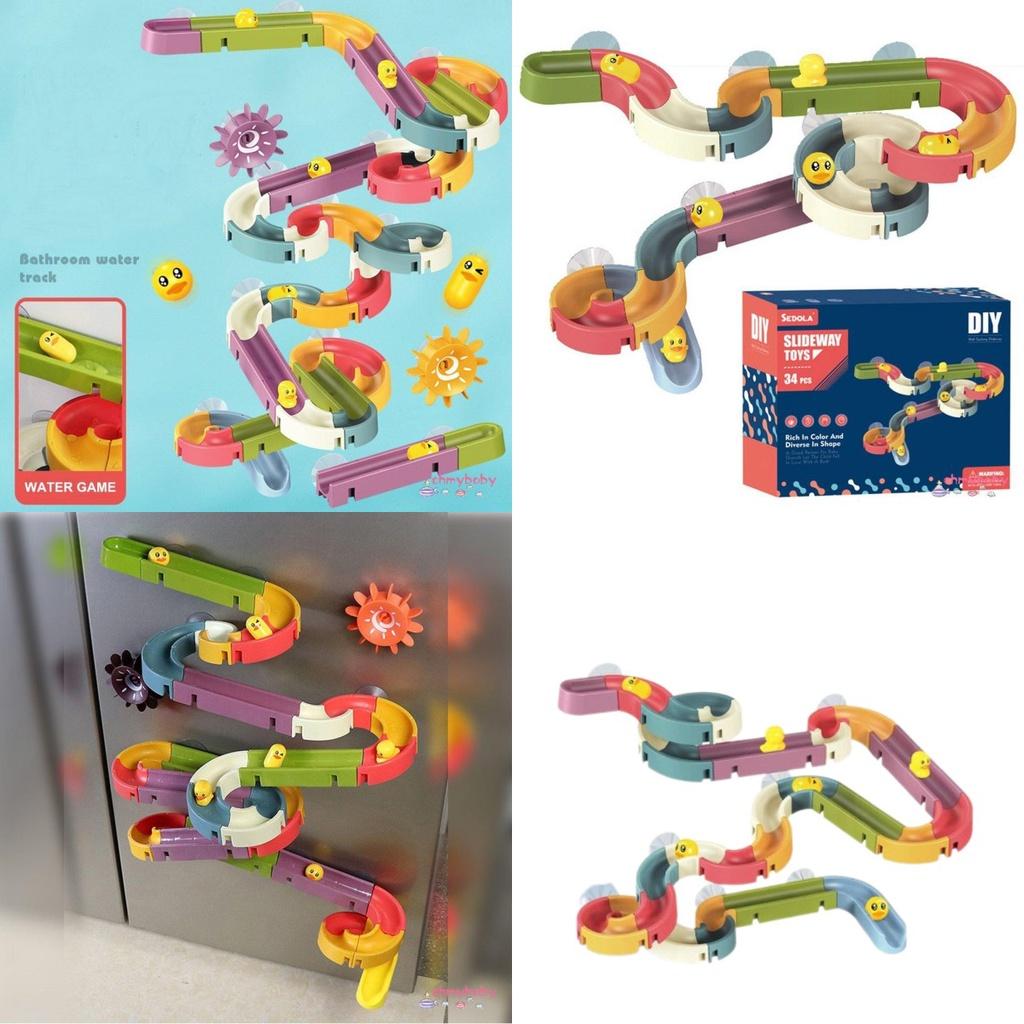 Веселая игрушка-утка для ванной, сделай сам, водный трек для детей