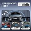 4K 360° Quad HD Dash Cam, Night Vision, WiFi, 4 Lenses, Rear Backup Camera