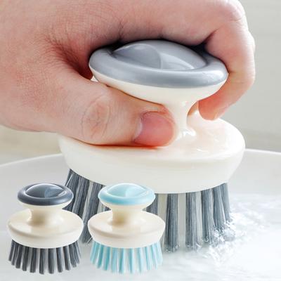 Щетка для посуды Гибкая полипропиленовая щетина Эргономичная ручка Маслостойкая очистка от пятен Небольшая тарелка для раковины Чаша Сковорода Скраб для чистки Скруббер Кухонные принадлежности