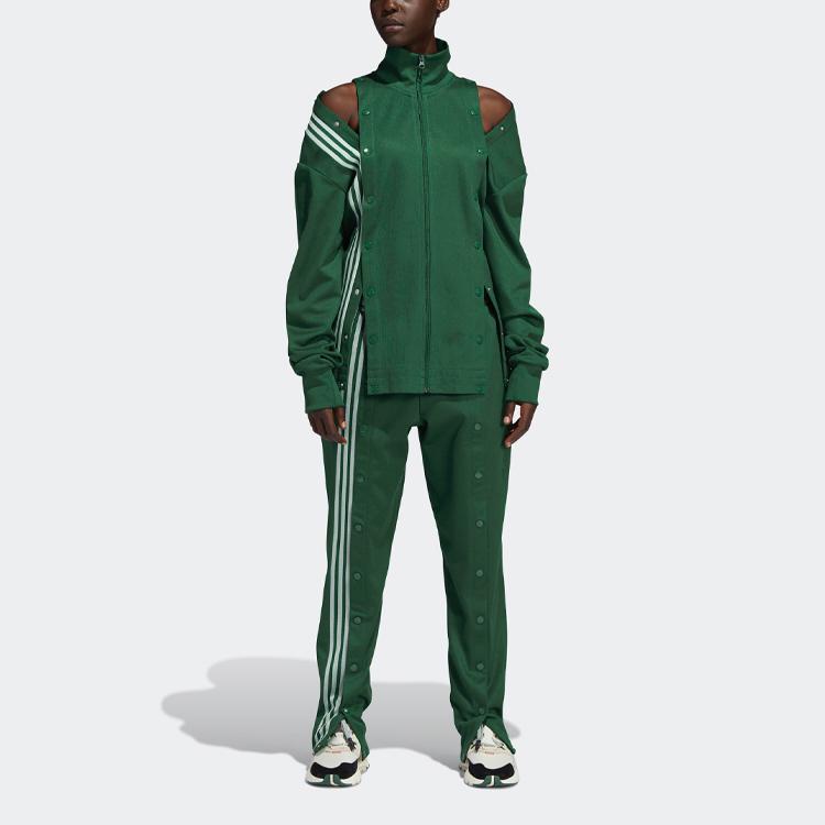Adidas Штаны унисекс в полоску Originals x Ivy Park Collaborative Casual Sweatpants Green GV1587