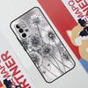 Чехол с изображением одуванчика для Samsung Galaxy A54 A34 A24 A14 A73 A53 A33 A23 A13 A52 A32 A22 A12 A51 A71