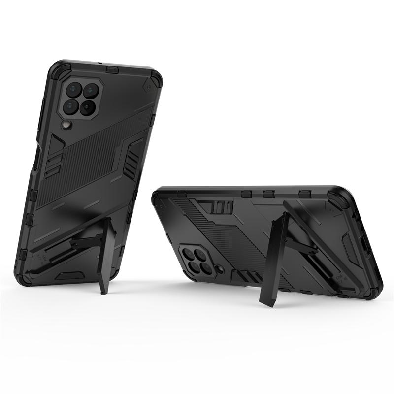 Чехол для Samsung a22, автомобильный магнитный чехол для телефона с подставкой для Samsung Galaxy a22 5G a 22 a226B, противоударный защитный чехол для задней панели