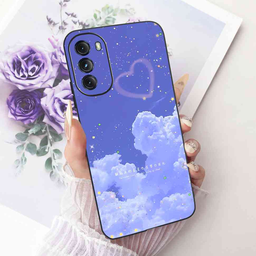 For Motorola Moto G 2022 Case XT2213 XT2213-3 Silicone TPU Black Cover For MOTO G 2022 6.5" New Colorful Butterfly Phone Cases