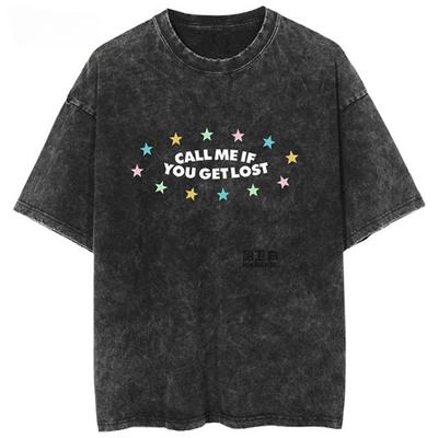 Vintage Star Slogan Graphic T-Shirt Black Streetwear Tee Harajuku Aesthetic Casual Top Unisex Oversized Shirt for Men Women