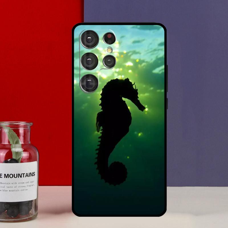 Чехол-фунда с узором из морских звезд и морских коньков для Samsung Galaxy S25 Ultra S9 S10 S20 S21 S22 Plus S23 Ultra S24 FE