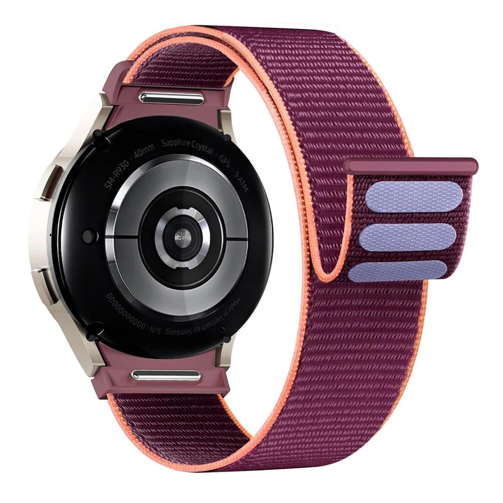 Ремешок для Samsung Galaxy Watch 7/6/4/classic/5 pro 44мм 40мм на запястье Без зазоров Нейлоновый спортивный петля correa браслет Galaxy Watch 7 Ремешок