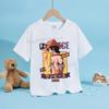 Anime Luffy Zoro Boy T Shirt One Piece Short Sleeve White Tops Summer Children Clothes Toddler Cotton Tee Shirts Baby Clothing