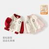 Girls Winter Warm Fleece-Lined Baseball Jacket Toddlers 1-3 Years Princess Style Outerwear