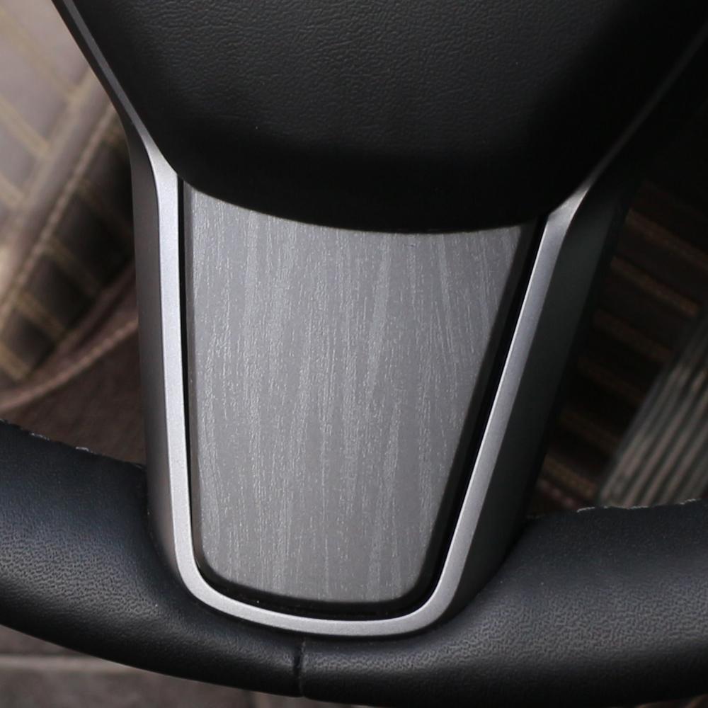 Для Tesla Model 3 Model3 2016 - 2025 Model Y 2019 - 2025 Накладка на панель рулевого колеса Декоративная наклейка Аксессуары для интерьера