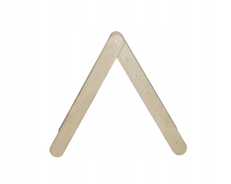 Wooden Montessori Ladder Large Xl For Children's Room, Varnished Pl