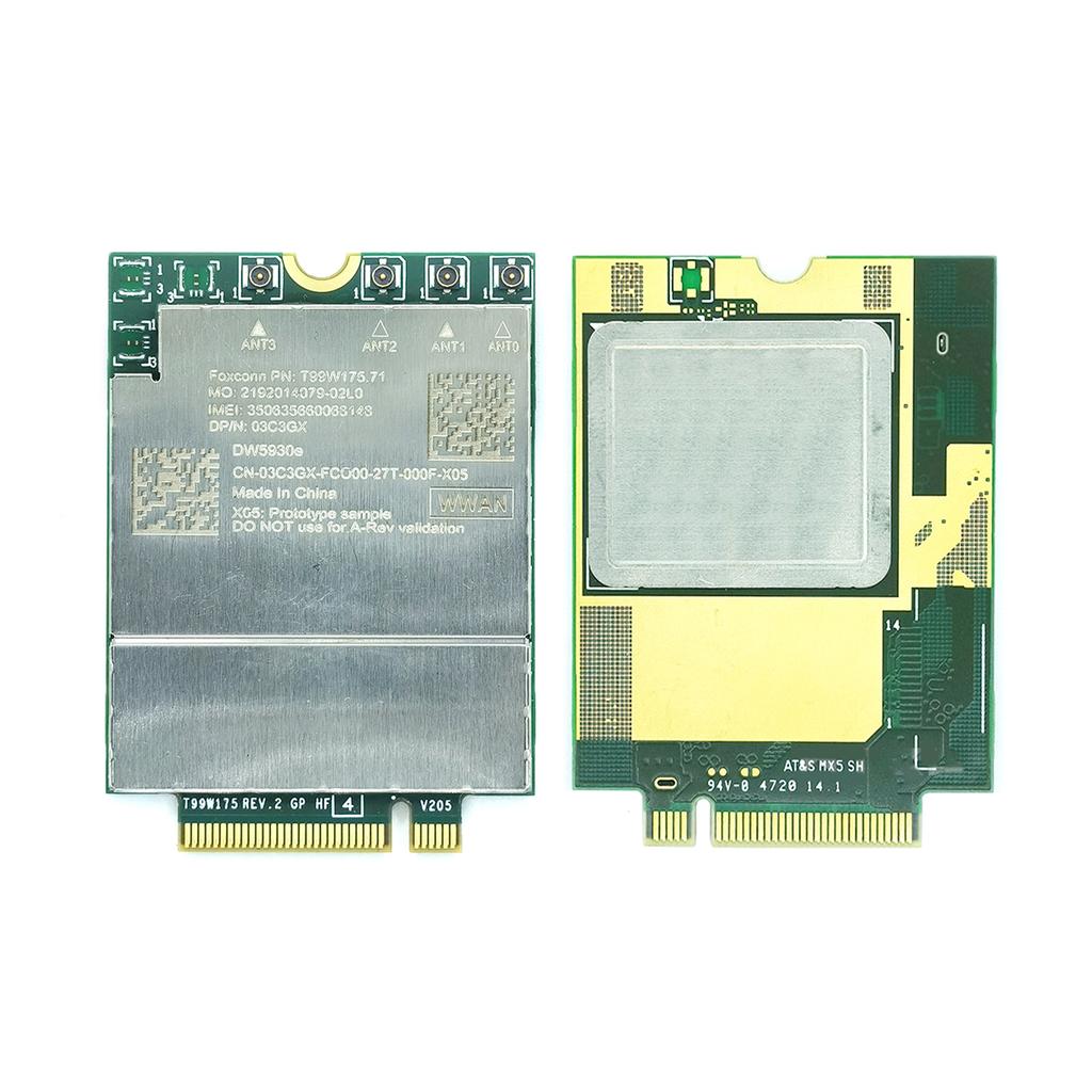 T99W175 X55-5G WLAN-карта M2-Разъем WWAN Встроенная антенна для ноутбуков Precision 7760 7560 Latitude 9420 9430 2 в 1