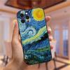 Винсент Ван Гог Звездная ночь цветок чехол для телефона для iPhone 13 12 11 Pro Max Mini X XR XS 8 7 6S Plus Мона Лиза Дэвид Мягкий чехол