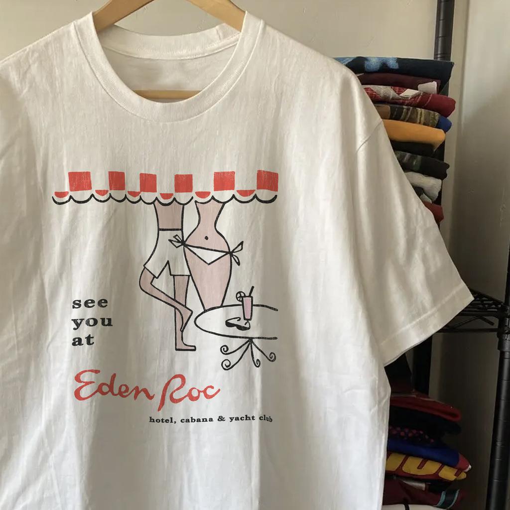 Eden Roc Промо-футболка Белая XXL