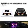 USB-зарядка, Светодиодные огни «Глаза Демона» для экстерьера автомобиля, Солнечный светодиодный светильник для окна, Водонепроницаемая динамическая лампа «Глаза Дьявола», Декоративное освещение для автомобильных поездок