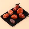 Jingde Jewelry Polishing Stones: Rose Quartz, Red Agate, Red Jasper, Green Aventurine, Large Demagnetizing Particles.