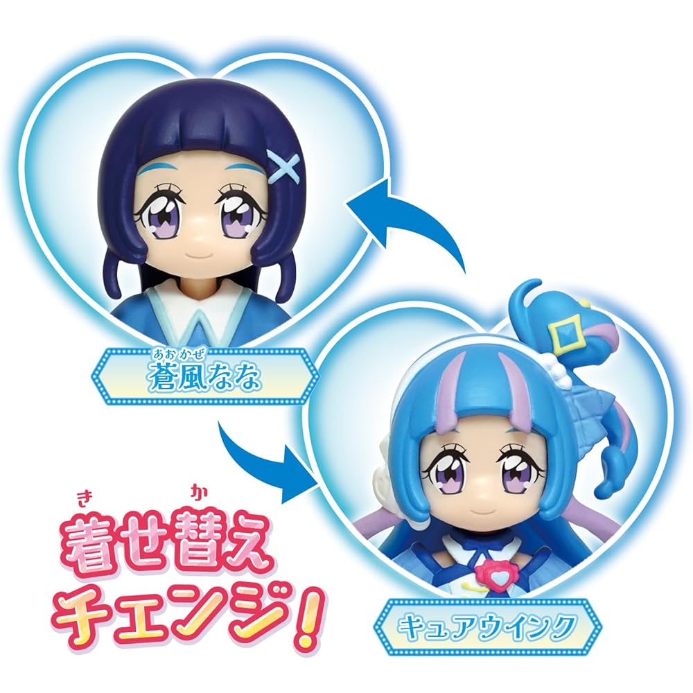 Кукла Bandai Cure Wink Precure с аксессуарами для детей 3-6 лет