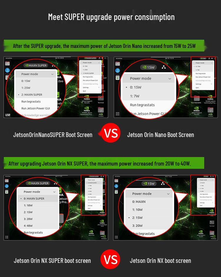 Адаптер питания 19V 2.37A DC5525 для платы разработки Jetson Orin Nano/NX