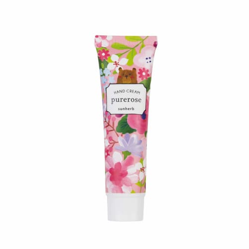 Sunherb Hand Cream, Pure Rose, 30ml (Moisturizing Hand Cream, Portable, Reward, Gift, Fragrance)