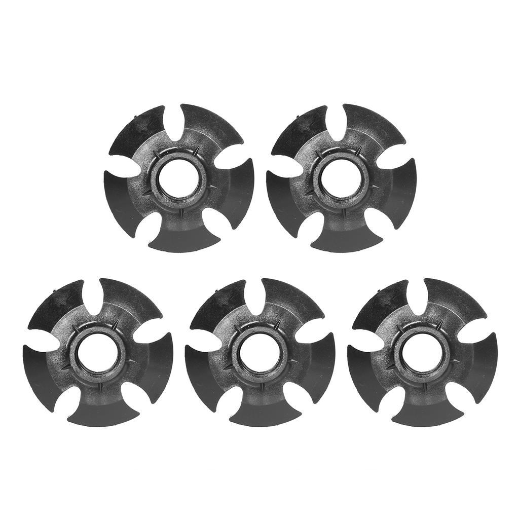 5шт походная палка резиновая снег грязь перетаскивание корзина походная палка трость аксессуар