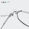 VICKY титановые оправы для очков для близорукости и астигматизма унисекс пилотные очки по рецепту мужские очки для чтения с защитой от синего света ST6219