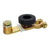 Coupe-batterie - AIMOONSA - Interrupteur 17 Mm - 12-36 V - Bouton-poussoir L Cuivre - Noir