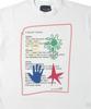 DAMP 4 Sense Graphic Oversized Tee_White