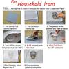 Стирка 10 штук/лот Футболка DIY на одежде для одежды Нашивки Наклейки для термопереноса Термонаклейки Вышитые нашивки