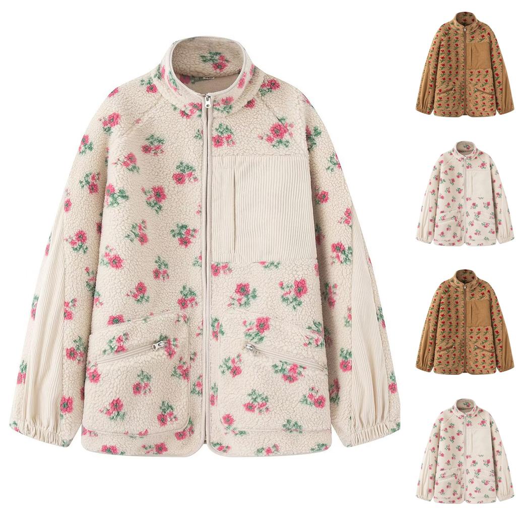 Женская куртка из искусственной замши на пуговицах, оверсайз, со сборкой по подолу, короткой длины, повседневная винтажная верхняя одежда с карманами