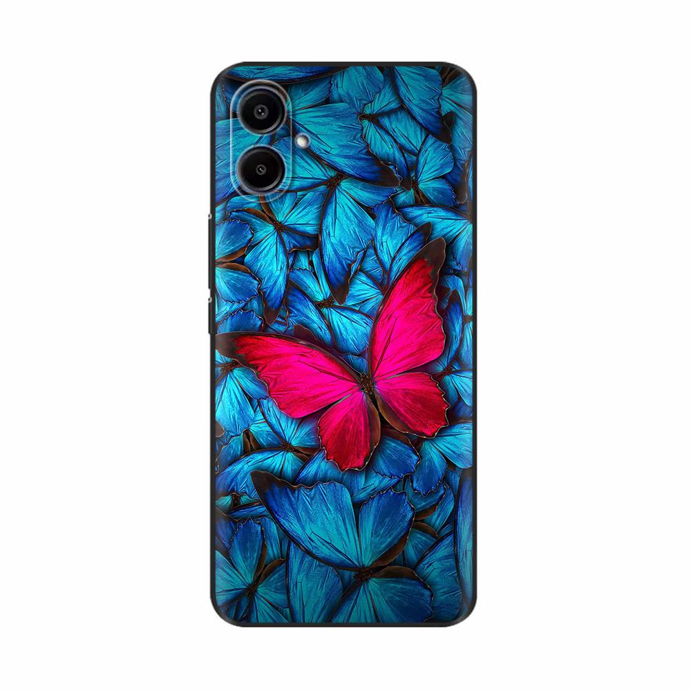 Чехол-бампер для Samsung Galaxy A07 Чехлы для телефона Samsung Galaxy A07 4G Мягкий силиконовый задний чехол Coque GalaxyA07 Защитные TPU Fundas