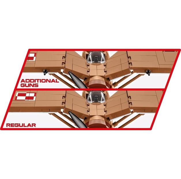 Конструктор пластиковый COBI Historical Collection WWII PZL P.11c COBI-5742