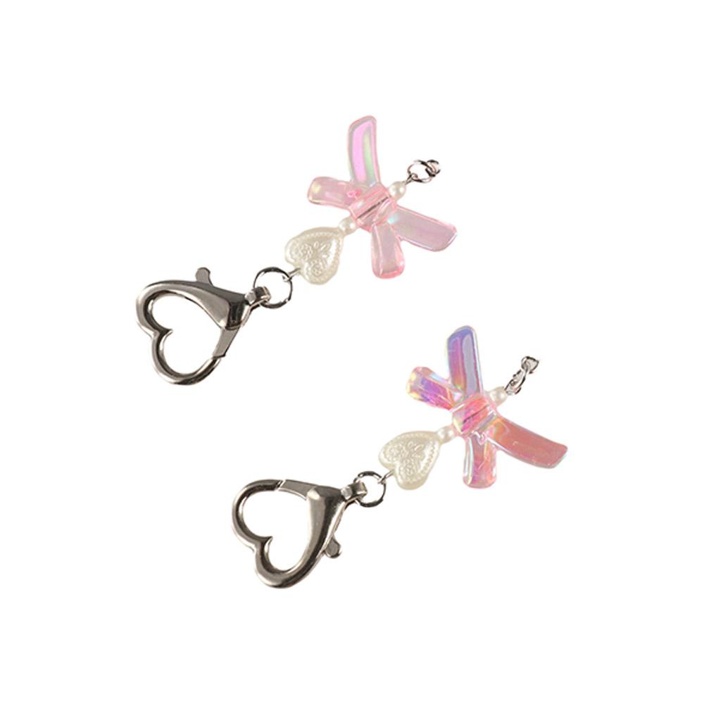 Fashion Heart Bow Shaped Key Ring Cartoon Animals Pendant Key Chain Cat Pendant Keychain Gifts