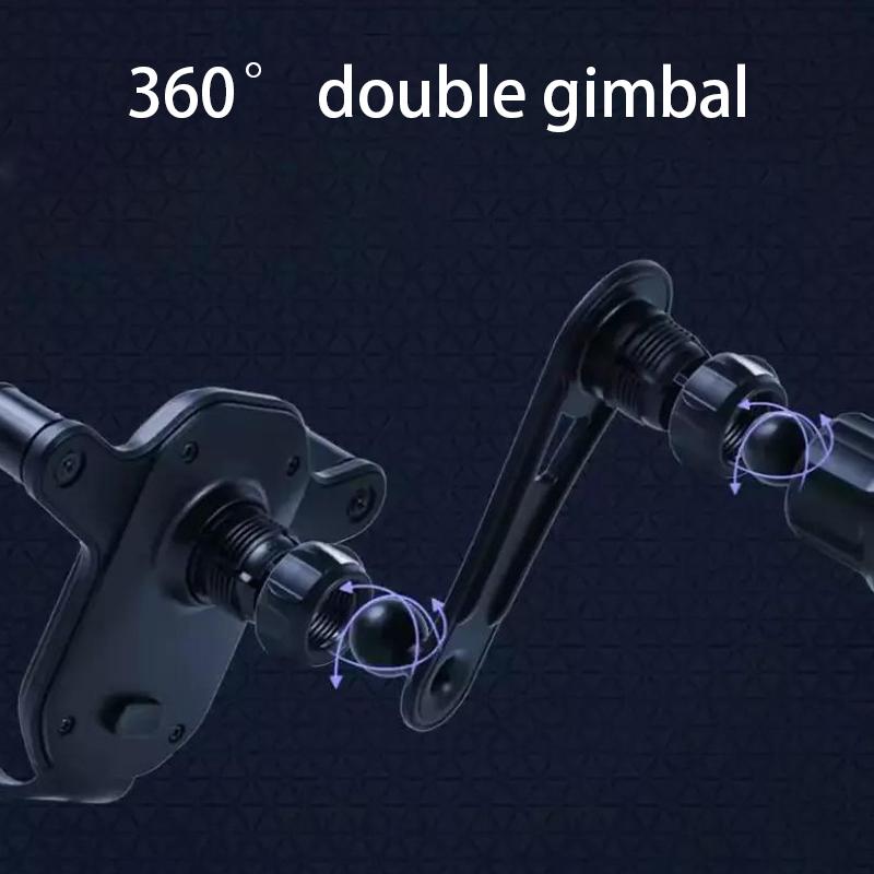 SEAMETAL Гравитационный держатель для телефона в автомобиль, подставка для мобильного телефона, поддержка GPS, крепление на вентиляционное отверстие автомобиля, удлинительный крючок