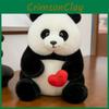Панда Очаровательная Плюшевая Игрушка с Наполнителем из PP Хлопка для Девочек Детей Подарок Кукла