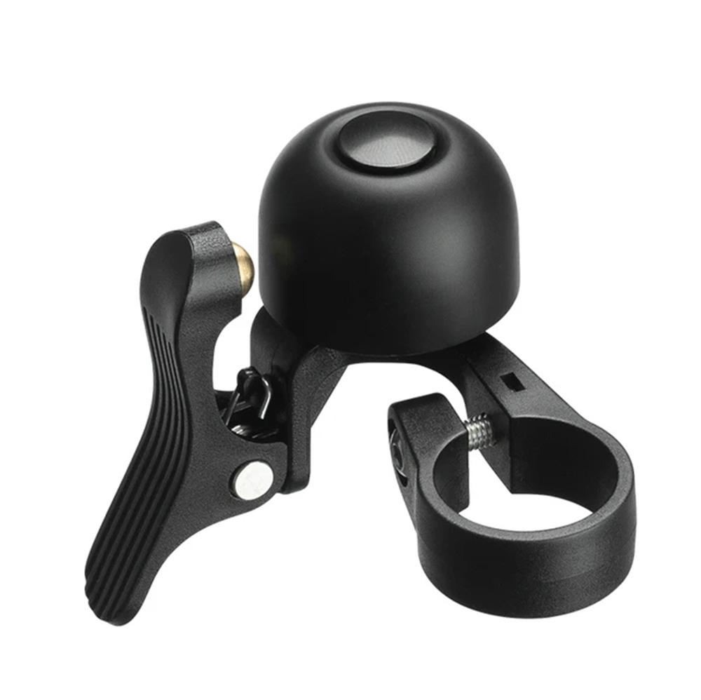 Bicycle bell for the right side of the handlebar - black