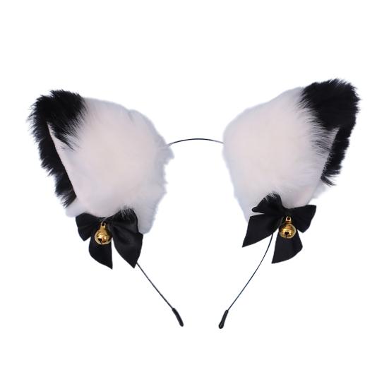 Милые аксессуары для волос, модные повязки на голову с кошачьими ушками для девочек, милая очаровательная заколка для волос для ночной вечеринки и клуба, повязка для волос