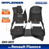 Car Floor Mats for Renault Fluence/SM3 SE 2011 -2013 2014 2015 2016 2017 Custom Auto Foot Pads Carpet Cover Interior Accessories