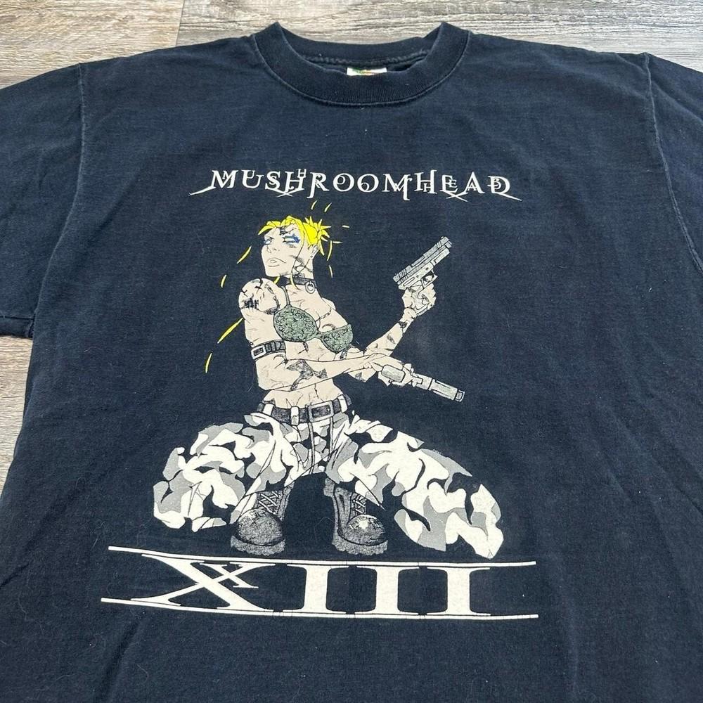 Винтажная Хлопковая Футболка Группы Mushroomhead XIII Унисекс Концертная от S до 5XL MQ240 Унисекс Футболка