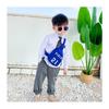 Children's Bag Printed Alphabet Shoulder Bag Cute Cartoon Baby Chest Bag Girls Crossbody Bag