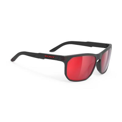 RUDYPROJECT спортивные солнцезащитные очки SOUNDRISE черные 3FX HDR Multi Laser красные матовые/полярные SP136206-0001