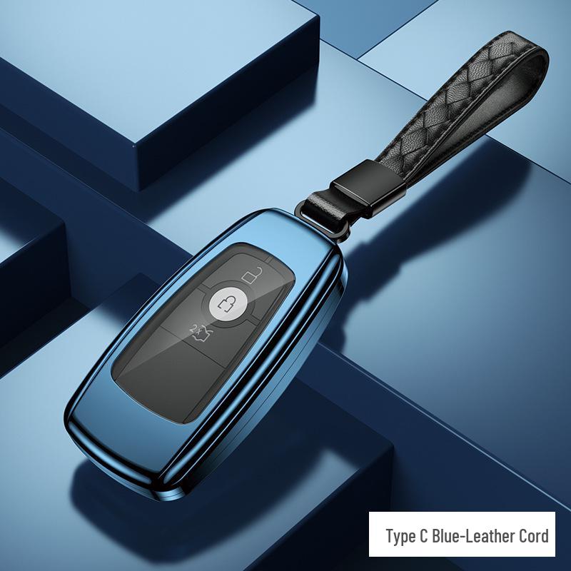 Compatible Ford Key Cover for Focus, Ecosport, Mondeo, Kuga, Edge, Explorer