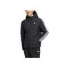 adidas Neo с логотипом и принтом на боковых плечах, тройной дизайн, пуховик на молнии, верхняя одежда унисекс, черный HN4793