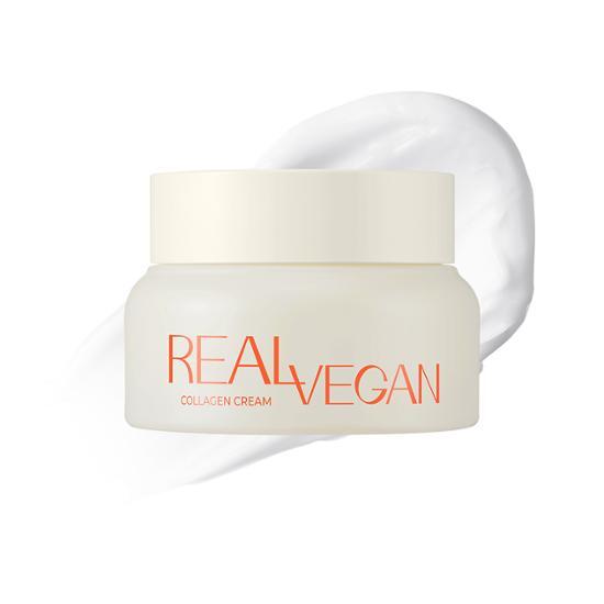 Klavuu Настоящий веганский низкомолекулярный коллагеновый эластичный крем 50 мл